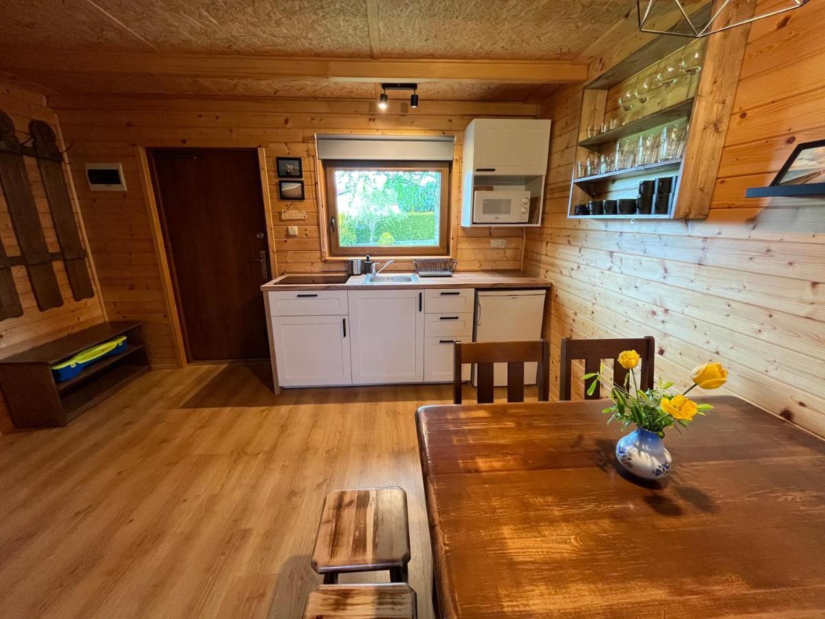 Drewniane Domki Pod Brzozami Karwia Exterior foto